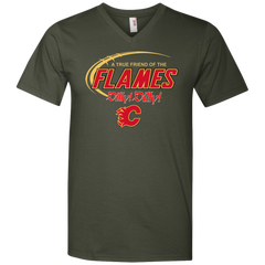 Dilly Dilly A True Friend Of The Calgary Flames Men's V-Neck T-Shirt - The White Eagles