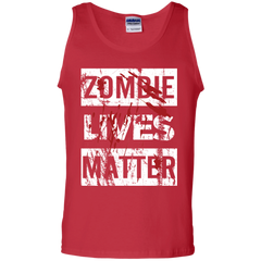 Zombie Lives Matter Tshirt Tank Top - The White Eagles