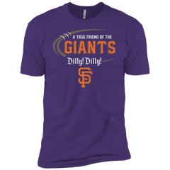 Dilly Dilly Ny Giants A True Friend Of The Giants Men's Sleeve Shirt - The White Eagles