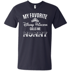 My Favorite Disney Princess Calls Me Mommy Shirt Men's V-Neck T-Shirt - The White Eagles