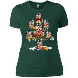 Christmas Is Coming Mickey Mouse Santa Claus Ugly Christmas Sweater Ladies' Shirt - The White Eagles