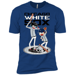 Chicago White Sox Baseball Rick And Morty Men's Sleeve Shirt - The White Eagles