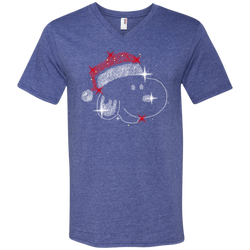 Christmas Diamond Snoopy Ugly Christmas Sweater Men's V-Neck T-Shirt - The White Eagles