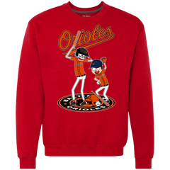 Baltimore Orioles Baseball Rick And Morty Sweatshirt - The White Eagles