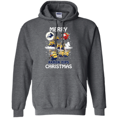 Akron Zips Ugly Christmas Sweaters Minions Santa Claus Merry Christmas Hoodie - The White Eagles