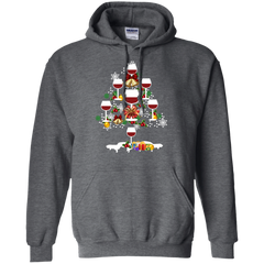 Christmas Is Coming Wine Santa Claus Ugly Christmas Sweater Hoodie - The White Eagles