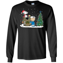 Carolina Panthers Snoopy The Peanuts Ugly Christmas Sweater  Super Bowl LS Cotton T-Shirt - The White Eagles