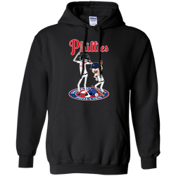 Philadelphia Phillies Baseball Rick And Morty Hoodie - The White Eagles