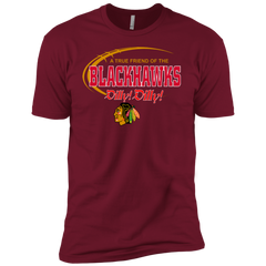 Dilly Dilly A True Friend Of The Chicago Blackhawks Men's Sleeve Shirt - The White Eagles