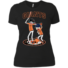 San Francisco Giants Baseball Rick And Morty Ladies' Shirt - The White Eagles