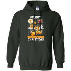 Tennessee Volunteers Ugly Christmas Sweaters Minions Santa Claus Merry Christmas Hoodie - The White Eagles