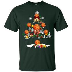Christmas Is Coming Basketball Santa Claus Ugly Christmas Sweater Cotton T-Shirt - The White Eagles