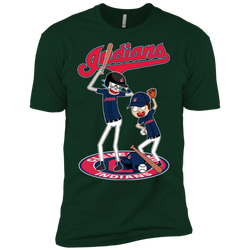 Cleveland Indians Baseball Rick And Morty Men's Sleeve Shirt - The White Eagles