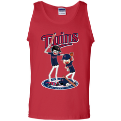 Minnesota Twins Baseball Rick And Morty Tank Top - The White Eagles