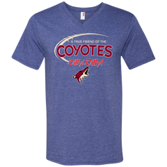 Dilly Dilly A True Friend Of The Arizona Coyotes Men's V-Neck T-Shirt - The White Eagles