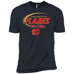 Dilly Dilly A True Friend Of The Calgary Flames Men's Sleeve Shirt - The White Eagles