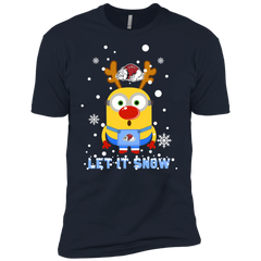 Minion Gardner-webb Runnin Bulldogs Ugly Christmas Sweaters Let It Snow Men's Sleeve Shirt - The White Eagles