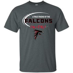 Dilly Dilly Atlanta Falcons A True Friend Of The Falcons Cotton T-Shirt - The White Eagles