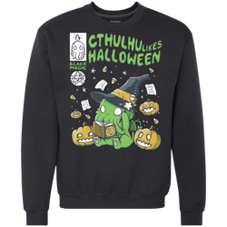Cthulhu Likes Halloween Shirt Sweatshirt - The White Eagles