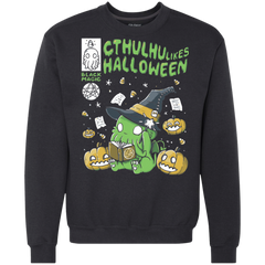 Cthulhu Likes Halloween Shirt Sweatshirt - The White Eagles