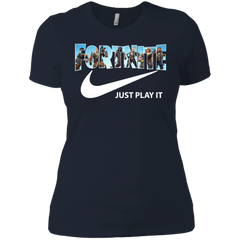 Fortnite Nike Just Play It Ladies' Shirt - The White Eagles