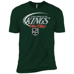 Dilly Dilly A True Friend Of The Los Angeles Kings Men's Sleeve Shirt - The White Eagles