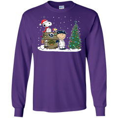 Los Angeles Rams Snoopy The Peanuts Ugly Christmas Sweater  Super Bowl LS Cotton T-Shirt - The White Eagles