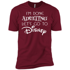 I'm Done Adulting Let's Go To Disney Shirt Men's Sleeve Shirt - The White Eagles