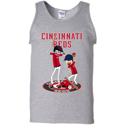 Cincinnati Reds Baseball Rick And Morty Tank Top - The White Eagles