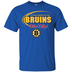 Dilly Dilly A True Friend Of The Boston Bruins Cotton T-Shirt - The White Eagles