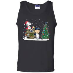 Los Angeles Rams Snoopy The Peanuts Ugly Christmas Sweater  Super Bowl Tank Top - The White Eagles
