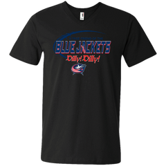 Dilly Dilly A True Friend Of The Columbus Blue Jackets Men's V-Neck T-Shirt - The White Eagles