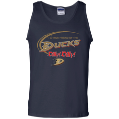 Dilly Dilly A True Friend Of The Anaheim Ducks Tank Top - The White Eagles