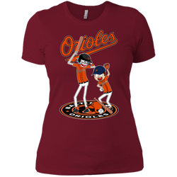 Baltimore Orioles Baseball Rick And Morty Ladies' Shirt - The White Eagles