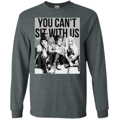 You Can't Sit With Us Hocus Horror Halloween Shirt LS Cotton T-Shirt - The White Eagles