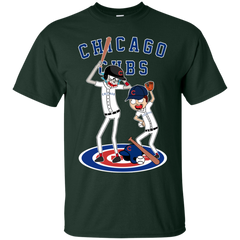 Chicago Cubs Baseball Rick And Morty Cotton T-Shirt - The White Eagles