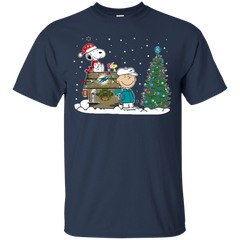 Miami Dolphins Snoopy The Peanuts Ugly Christmas Sweater  Super Bowl Cotton T-Shirt - The White Eagles