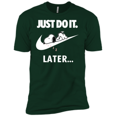 Just Do It The Peanuts Movie Snoopy Nike Logo Men's Sleeve Shirt - The White Eagles