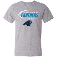 Dilly Dilly Panthers A True Friend Of The Panthers Men's V-Neck T-Shirt - The White Eagles