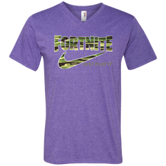 Fortnite Nike Just Play It Camo Men's V-Neck T-Shirt - The White Eagles