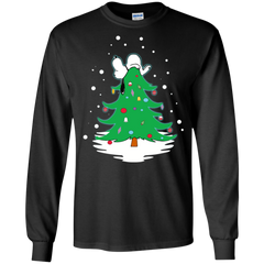 Snoopy Tree Christmas The Peanuts Movie LS Cotton T-Shirt - The White Eagles
