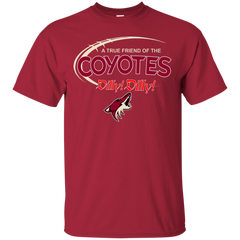 Dilly Dilly A True Friend Of The Arizona Coyotes Cotton T-Shirt - The White Eagles