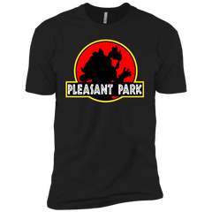 Fortnite Battle Royale Pleasant Park Jurassic Park Men's Sleeve Shirt - The White Eagles