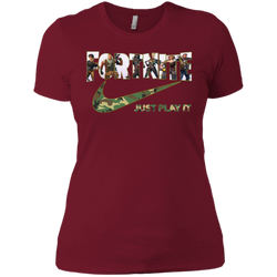 Fortnite Nike Camo Just Play It Shirts Ladies' Shirt - The White Eagles