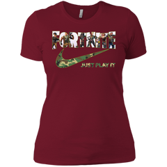 Fortnite Nike Camo Just Play It Shirts Ladies' Shirt - The White Eagles