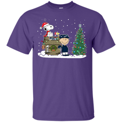 Seattle Seahawks Snoopy The Peanuts Ugly Christmas Sweater  Super Bowl Cotton T-Shirt - The White Eagles