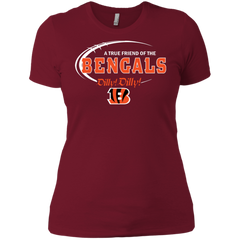 Dilly Dilly Cincinnati Bengals A True Friend Of The Bengals Ladies' Shirt - The White Eagles