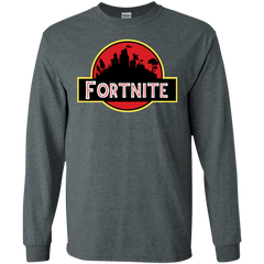 Fortnite Jurassic Park Jurassic World Fallen Kingdom LS Cotton T-Shirt - The White Eagles