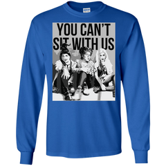 You Can't Sit With Us Hocus Horror Halloween Shirt LS Cotton T-Shirt - The White Eagles