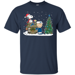 Detroit Lions Snoopy The Peanuts Ugly Christmas Sweater  Super Bowl Cotton T-Shirt - The White Eagles